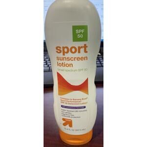 NEW Up & Up Sport Sunscreen Lotion Broad Spectrum SPF 50 10.4oz Water Resistant